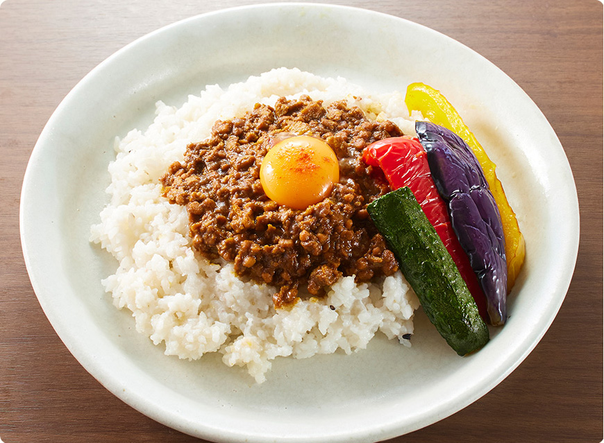 植物うまれのキーマカレー